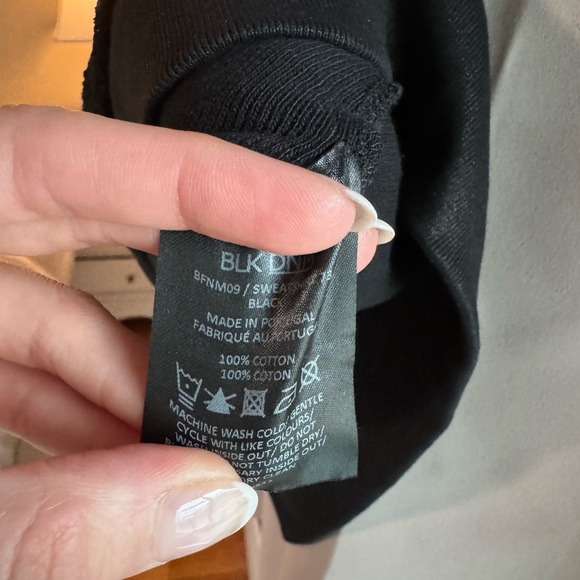 BLK DNM oversized zip up - S - Picture 4 of 4